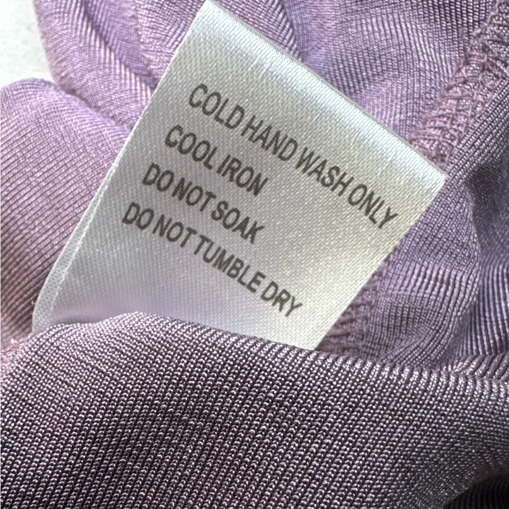 Princess Polly Purple Party Time Retro Oversized Faux Wrap Mini Dress Size 8 - Picture 8 of 11